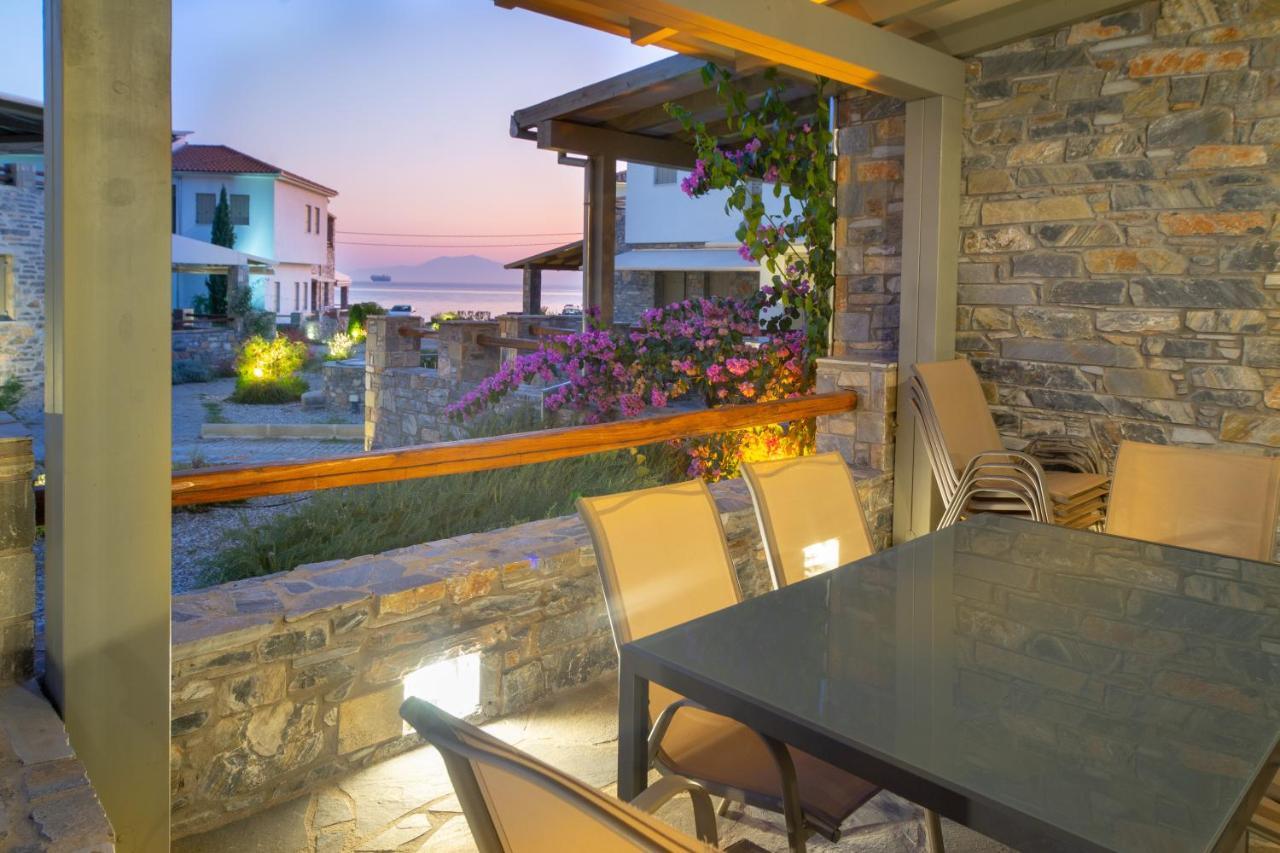 Villa Ambrosia, Beach House, Platanidia, Pelion Экстерьер фото